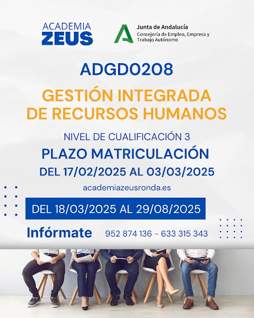 Curso Gestión Academia Zeus