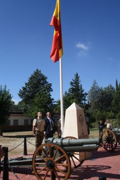 El sábado se llevó a cabo la izada de la bandera en las instalaciones del Patronato Militar. // CharryTV