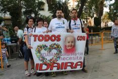 Participantes de los 101 Kilómetros que dedican su carrera a Idaira, una niña que padece una enfermedad degenerativa. // CharryTV