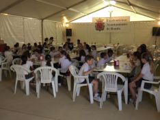 Los escolares han podido disfrutar de un desayuno molinero. // CharryTV