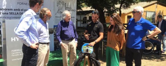 El rondeño Raúl Pinteño impulsa el primer prototipo de silla de doma clásica adaptada, La presentación oficial del modelo coincidirá con el Concurso Internacional de Salto de Obstáculos a finales de año en el Real Club de Polo de Barcelona, 11 Jun 2019 - 18:36