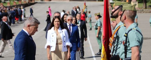 El teniente general Meijide preside un acto en el que han jurado bandera 425 civiles, Entre los jurandos se encontraba el consejero de Presidencia de la Junta de Andalucía, Antonio Sanz , 10 Jun 2023 - 12:29