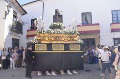 Fray Diego José de Cádiz procesionó precediendo a la Virgen // Laura Caballero