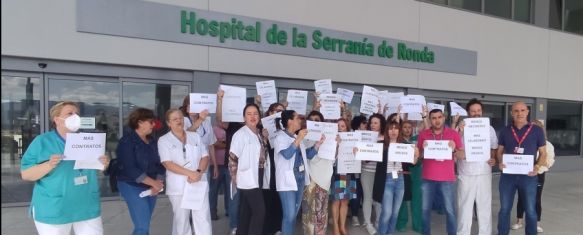 Los trabajadores del Hospital de Ronda denuncian la falta de celadores, Desde los sindicatos afirman que, tras el fin de los contratos COVID, la plantilla se ha visto mermada de forma considerable, 11 Jun 2024 - 17:02