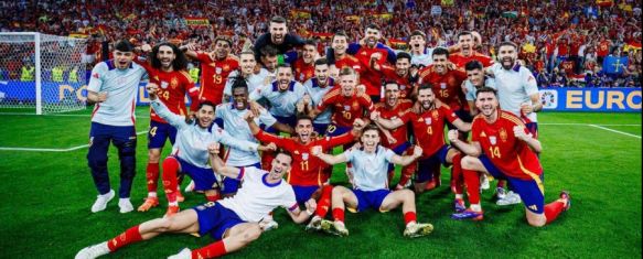 Colocarán una pantalla gigante en Teniente Arce para seguir la final de la Eurocopa, La Selección Española buscará el domingo proclamarse campeona de Europa por cuarta vez frente al ganador del Inglaterra - Países Bajos, 10 Jul 2024 - 11:35