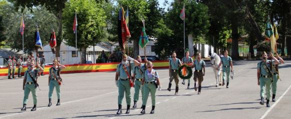 La Legión celebra en Ronda la festividad de Santiago Apóstol