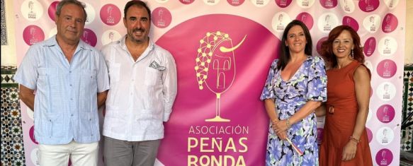 La Asociación de Peñas de Ronda presenta su nueva imagen corporativa, La creación es obra del diseñador local Juan Bel y representa elementos tradicionales de la ciudad y de la Feria de Pedro Romero, 29 Jul 2024 - 10:30