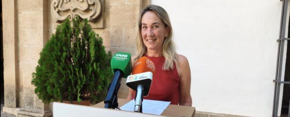 La delegada de Educación, Alicia López // Ayuntamiento de Ronda