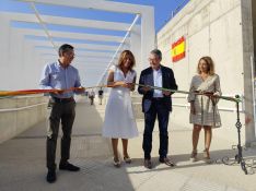 En la inauguración han participado la alcaldesa de Ronda, María de la Paz Fernández y el presidente de la Diputación Provincial, Francisco Salado // Laura Caballero