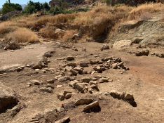 Estas catas arqueológicas han sido realizadas por dos arqueólogos, una antropóloga y dos operarios de obra // Nacho Garrido