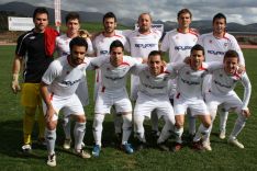 Once inicial con el que formó el equipo rondeño. // Miguel Ángel Mamely