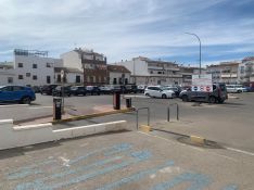 El propósito del gobierno municipal es construir un parking subterráneo de varias plantas y mantener la parte superior como plaza.  // Nacho Garrido. 