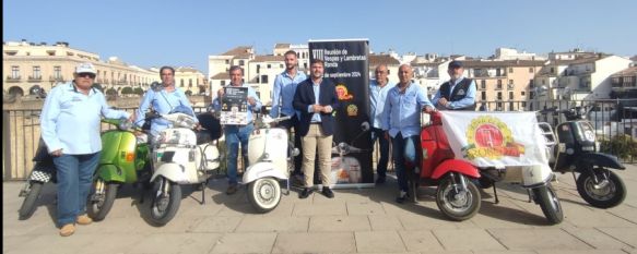 Representantes del club y el concejal de Turismo han dado más detalles en el Mirador de Aldehuela.  // CharryTV