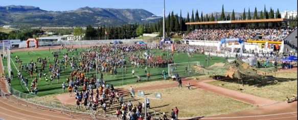 Imagen de la Ciudad Deportiva en los momentos previos a la salida de este año // Javi Valencia