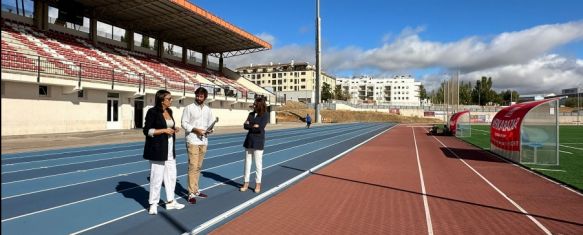 La Junta financia el final de la renovación de las pistas de atletismo de la Ciudad Deportiva, El presupuesto base de licitación es de 482.000 euros, y la subvención supone el 42% del coste total de la obra, 26 Sep 2024 - 16:48