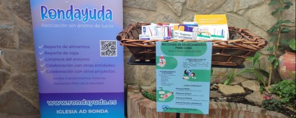 Rondayuda pide medicamentos para hospitales de Cuba, La asociación sin ánimo de lucro ha puesto en marcha una campaña de recogida de fármacos y material sanitario , 21 Oct 2024 - 10:07