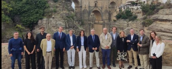 Comienza la construcción de la segunda fase del Desfiladero del Tajo, El sendero se extenderá, mediante una pasarela, desde la base del Puente Nuevo hasta la ermita de San Miguel, junto a los Baños Árabes, y contará con una inversión superior al millón de euros, 25 Oct 2024 - 16:01