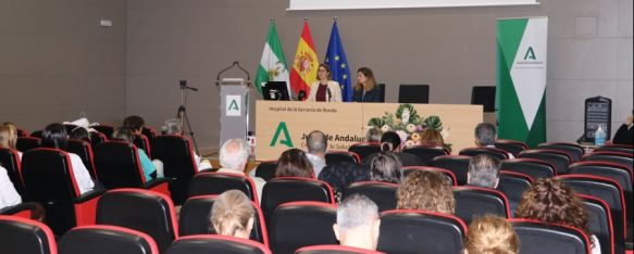 Se ha desarrollado en el salón de actos del centro hospitalario.  // Área Sanitaria Serranía. 