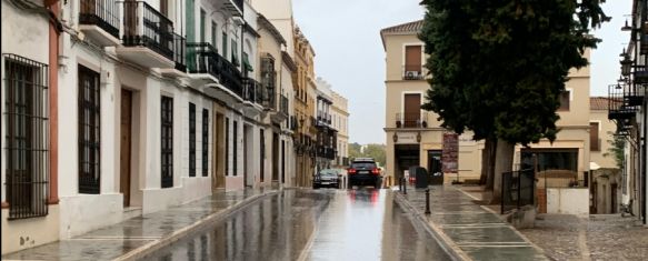 Las precipitaciones han sido las protagonistas del día // Nacho Garrido