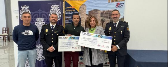 La Policía Nacional dona más de 15.600€ a AROAL, La cantidad se recaudó en la segunda edición de la carrera solidaria Ruta 091, celebrada el pasado mes de septiembre, 29 Oct 2024 - 18:25