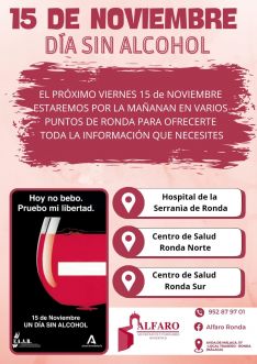 ALFARO va a instalar mesas informativas este viernes en los centros sanitarios de la ciudad.  // CharryTV