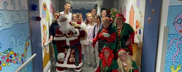 Papá Noel visita el Hospital Comarcal de la Serranía, El Área Sanitaria ha preparado varias actividades que tendrán…, 18 Dec 2024 - 12:08