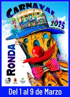 Cartel del Carnaval de Ronda 2025 // César Núñez