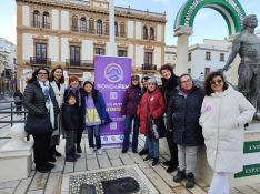 Foto de familia en el acto de Rondafem // Laura Caballero